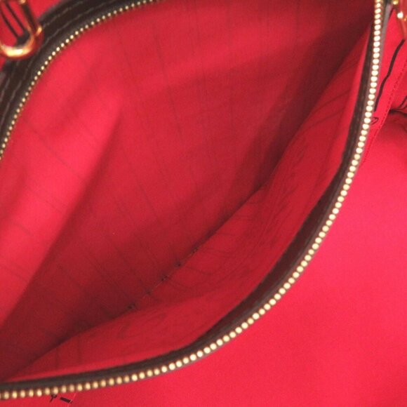 LOUIS VUITTON Neverfull GM Damier Ebene N51106 Tote Bag Brown Coated Canvas - Picture 7 of 10